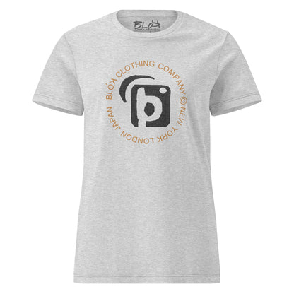 Mosaic Circle - with Black Print - Women's Slim Fit