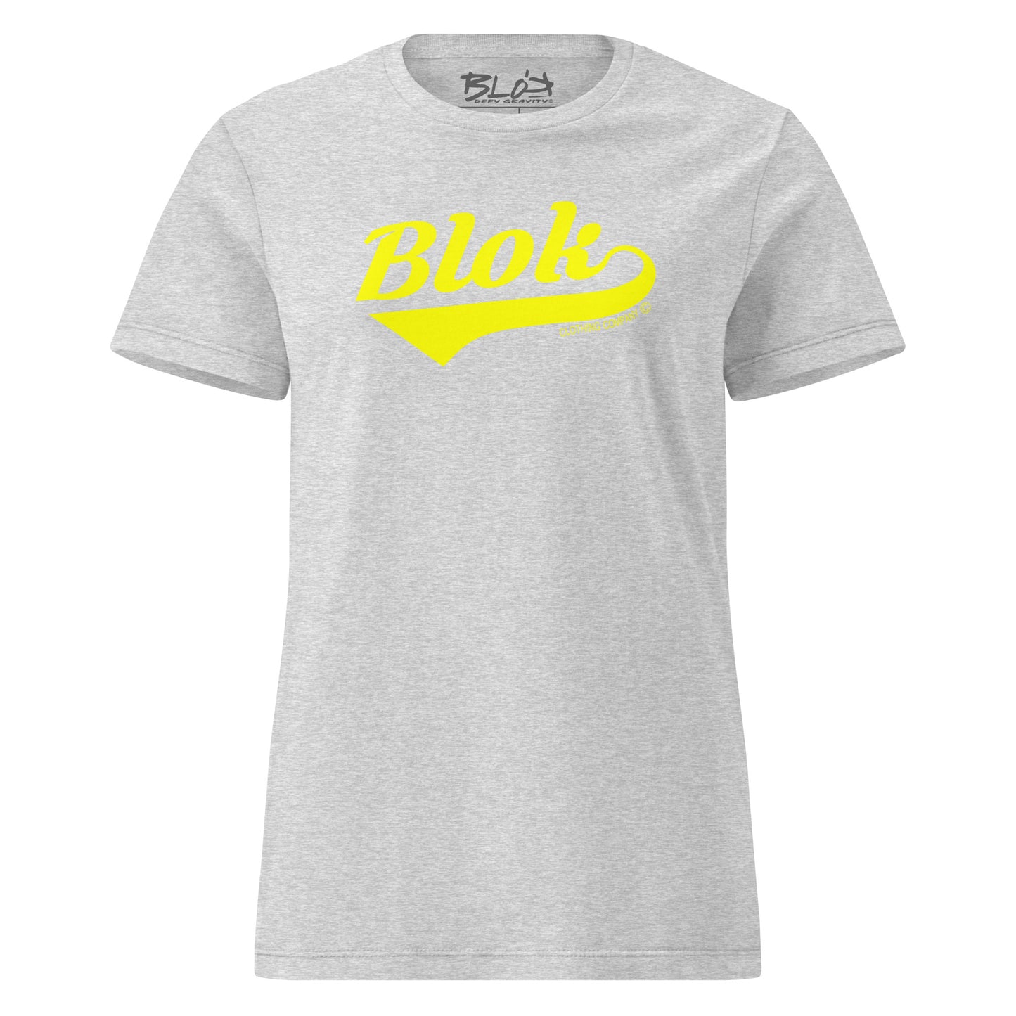 Blok Classic - Front Print in Yellow - Women's Slim Fit