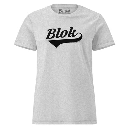 Blok Classic - Front Print in Black - Women's Slim Fit