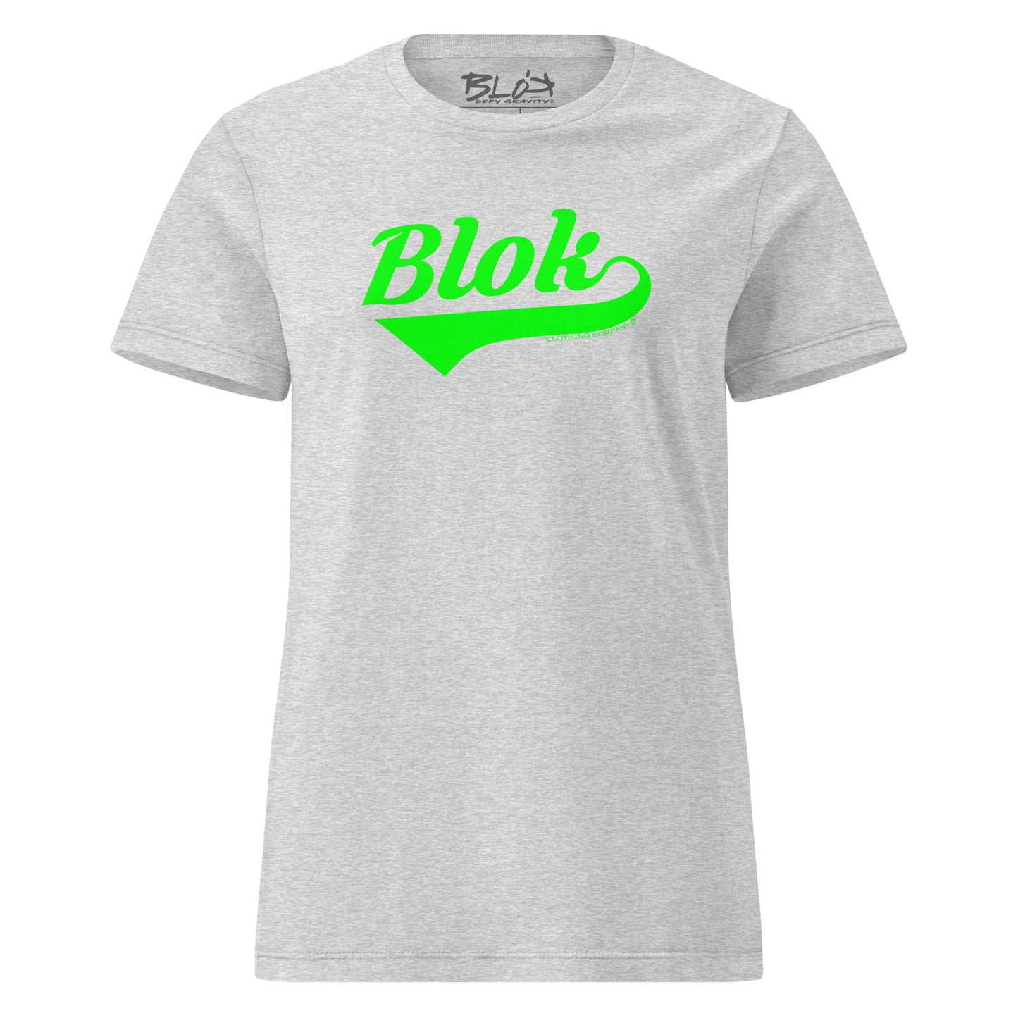 Blok Classic - Front Print in Green - Women's Slim Fit