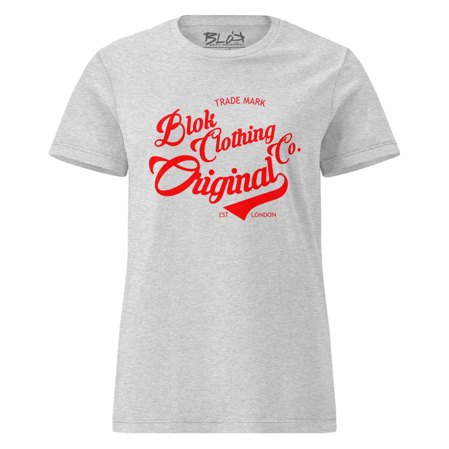 Original Clothing Company - with Red Print - Women's Slim Fit