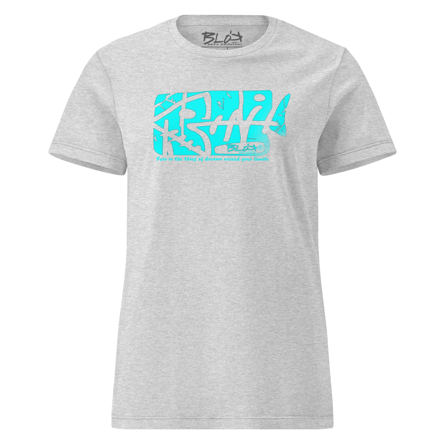 Fish Bone - with Turquoise Print- Women's Slim Fit