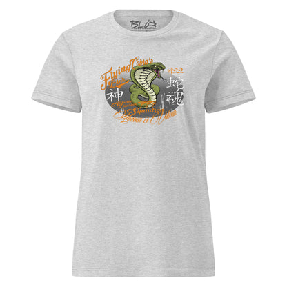 Flying Cobras - with Orange & Green Print - Women's Slim Fit