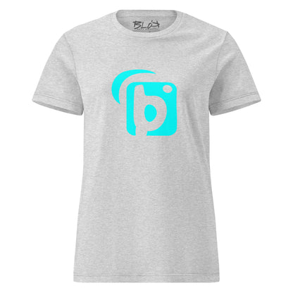 Original Logo - in Turquoise - Women's Slim Fit