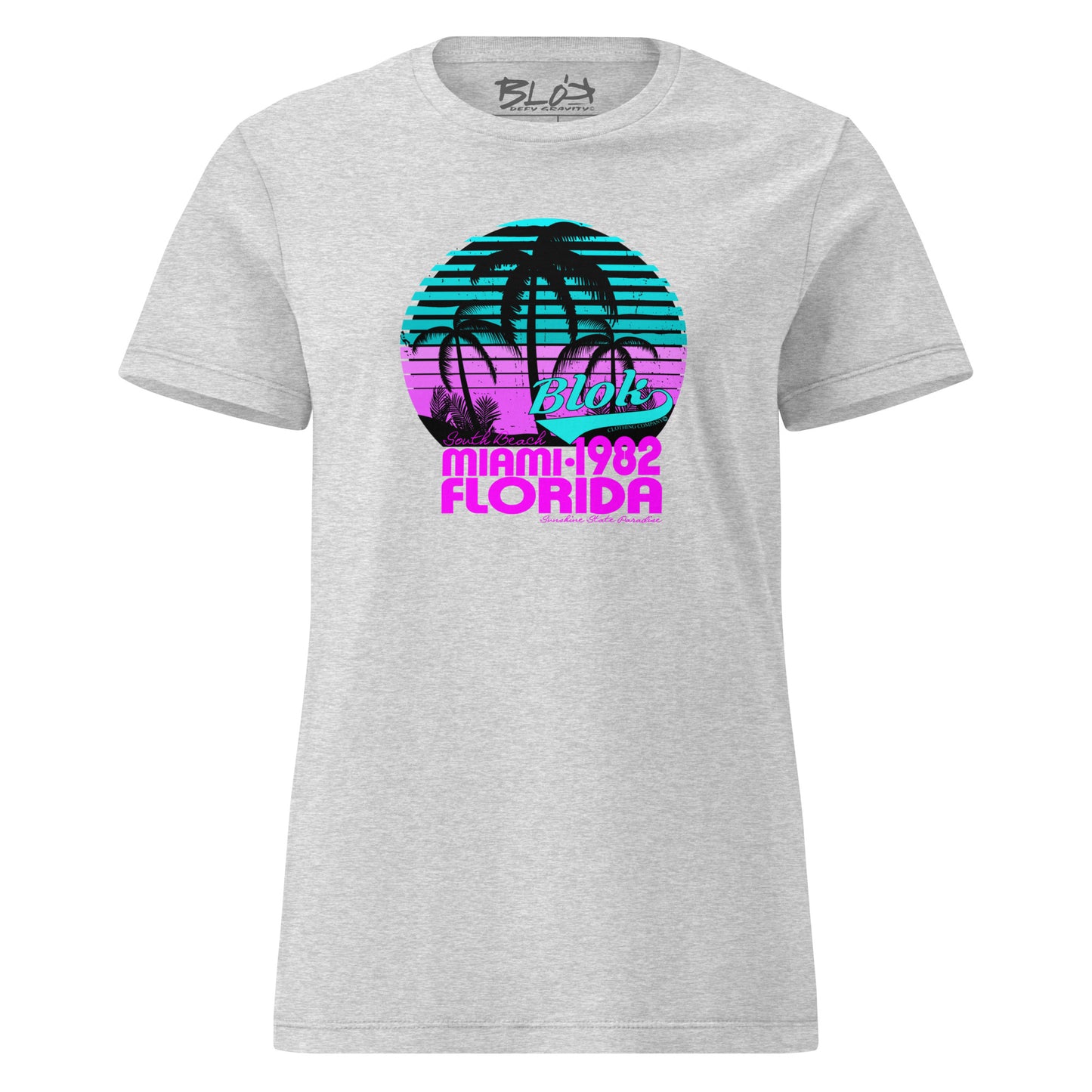 Miami '82 - in Turquoise - Women's Slim Fit