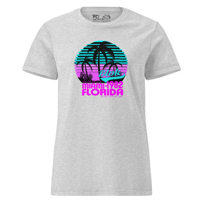 Miami '82 - in Turquoise - Women's Slim Fit