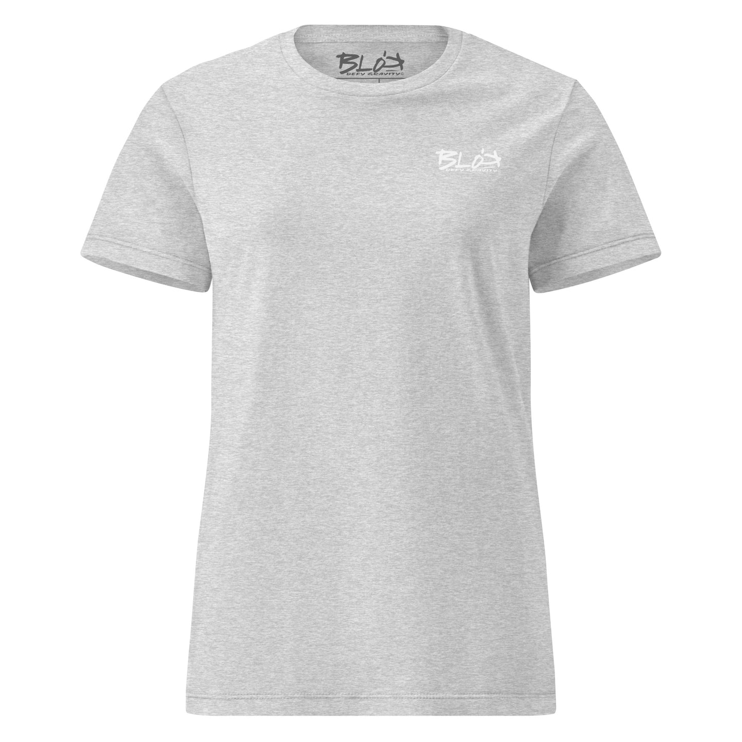Essential Small Logo - Print in White - Women's Slim Fit