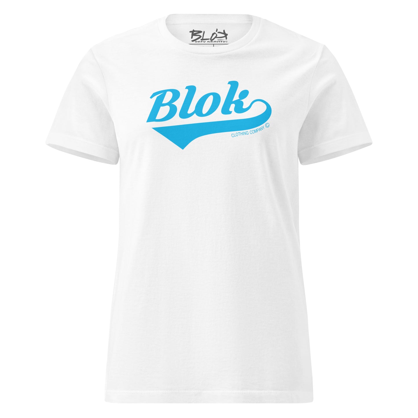 Blok Classic - Front Print in Blue - Women's Slim Fit