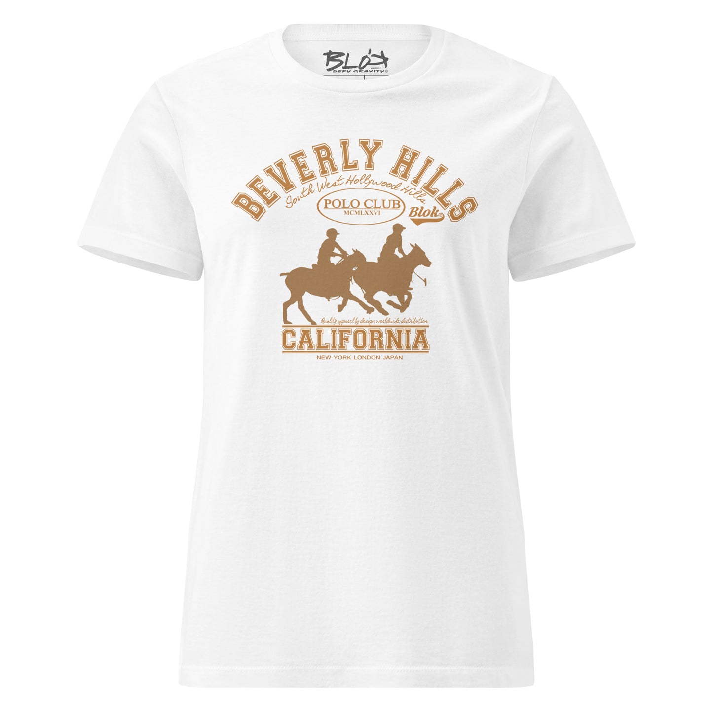 Beverly Hills Polo Club - with Gold Print - Women's Slim Fit