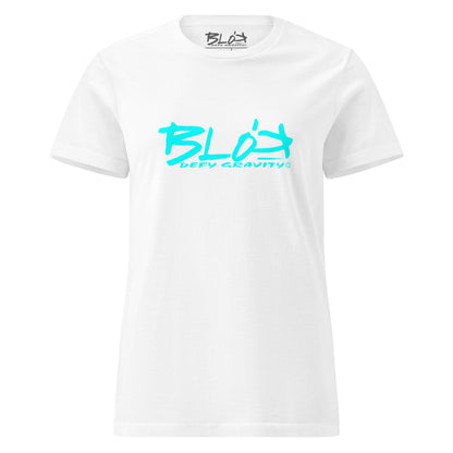 Essential Large Logo - Turquoise Print - Women's Slim Fit