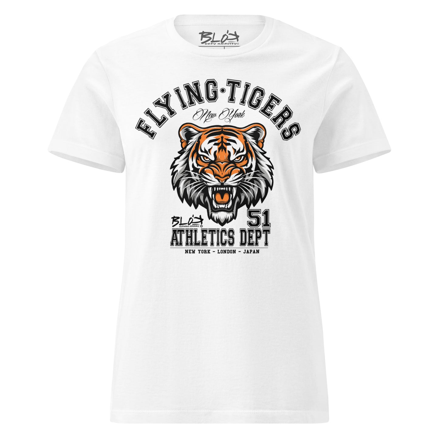 Flying Tigers - with Black Logo - Women's Slim Fit