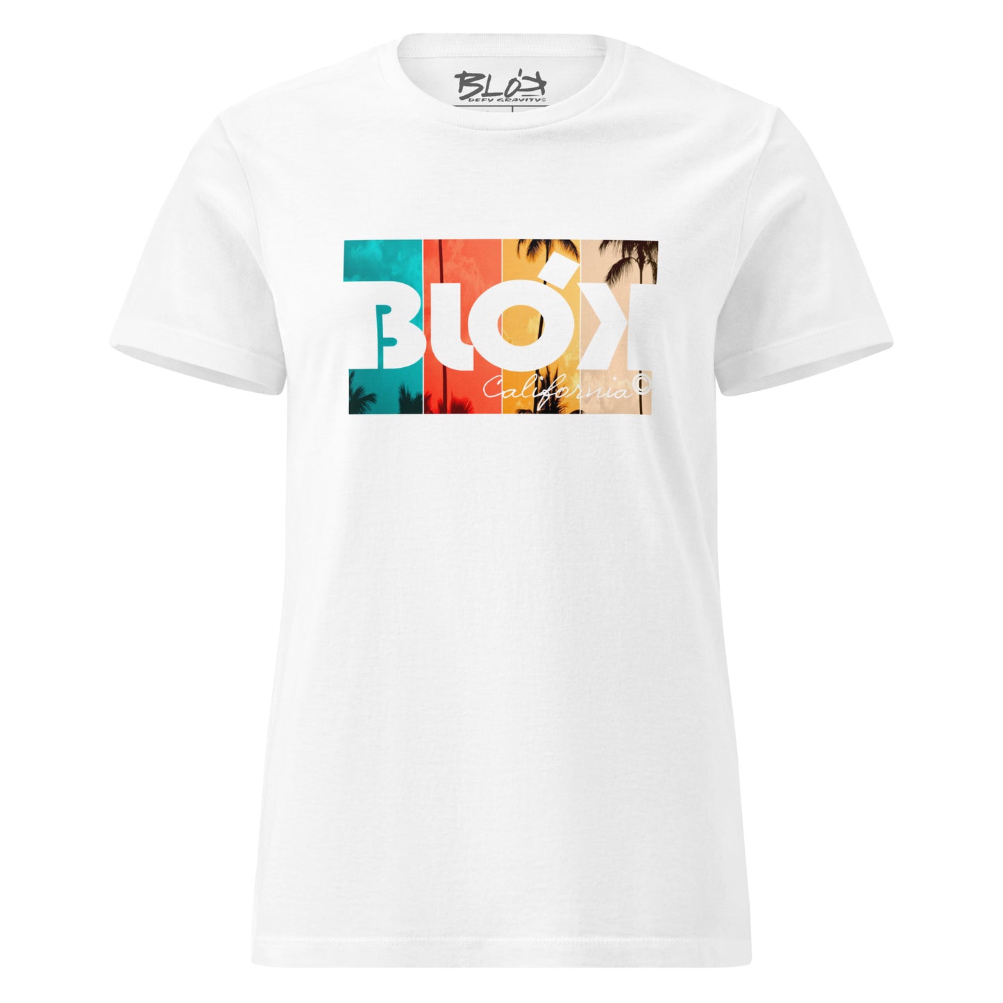 Palm Tree - Front Print - Women's Slim Fit