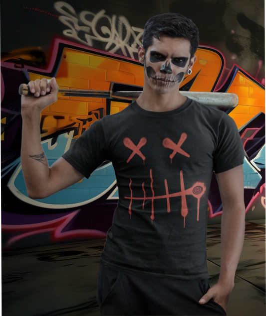 Stitch - Front Red Print - Classic Fit Men's